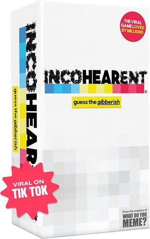 Incohearent Adult Party Game Edition 2 ، لعبة بطاقة الحفلات حيث تتنافس على تخمين The Gibberish ، منذ 17 عامًا in Kuwait