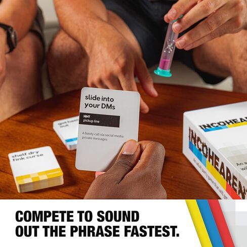 Incohearent Adult Party Game Edition 2 ، لعبة بطاقة الحفلات حيث تتنافس على تخمين The Gibberish ، منذ 17 عامًا in Kuwait
