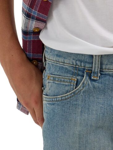 Wrangler Authentics Boys' Boot Cut Jean (Waldon), Fresh Indigo in Saudi Arabia