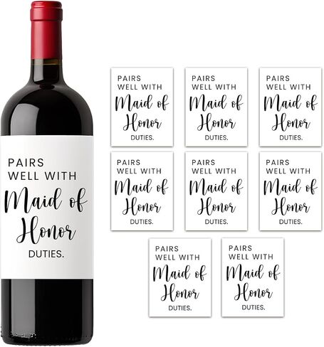 (8 Pcs) Retirement Gifts for Women Men, Retirement Wine Labels, Happy Retirement Party Decorations Wine Bottle Stickers Gifts for Coworker Grandparents, Pairs Well with Retirement Wine Labels in Saudi Arabia