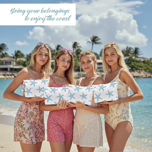 Fokongna 3PCS Girls Trip Gifts Wet Bag Wet Dry Bag Beach Bag Favors for Swimsuit Toiletry Bag Travel Essentials For Women, Beach Travel Gym Wet Dry Bag for Swimsuit Dirty Diaper Bag Gifts in Kuwait