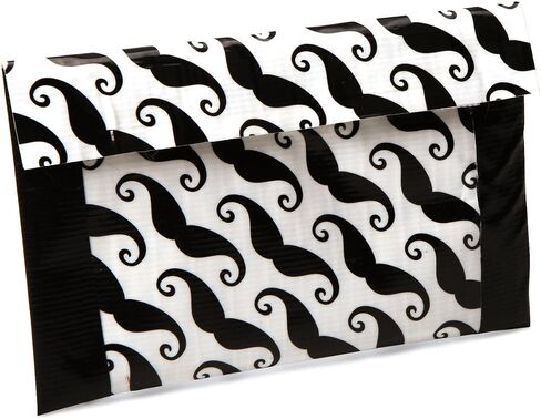 Duck Brand 281026 Printed Duct Tape, Mustaches, 1.88 Inches x 10 Yards, Single Roll in Saudi Arabia