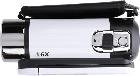 yunir video camera camera camera digital recorder 1080 p مع شاشة ملونة 2.4 بوصة ، 16 ميجابكسل 16x Zoom Anti Camcorder مدمجة في البطارية (أحمر) in Kuwait