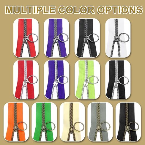 uxcell #5 10 Yards Nylon Coil Zippers, Bulk Coil Zipper by The Yards with 20pcs Silver Zippers Sliders for DIY Tailor Sewing Craft Bag Clothes, Grass Green in Saudi Arabia