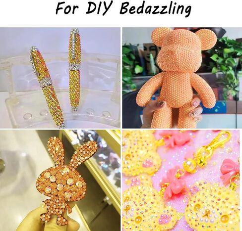 25000 Pcs Orange AB Rhinestones Flatback Bulk, SS16/4mm Non-Hotfix Crystal Round Jelly Rhinestones for Crafts Makeup Nails Face Tumblers Clothes Shoes Handmade Decoration in Kuwait