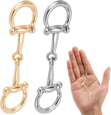 Scarf Ring Clips Buckles for Women, Wide Band Chunky Chain Scarf Clasp, Alloy Tie Buckle Accessories in Saudi Arabia