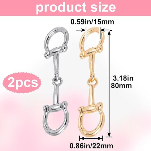 Scarf Ring Clips Buckles for Women, Wide Band Chunky Chain Scarf Clasp, Alloy Tie Buckle Accessories in Saudi Arabia