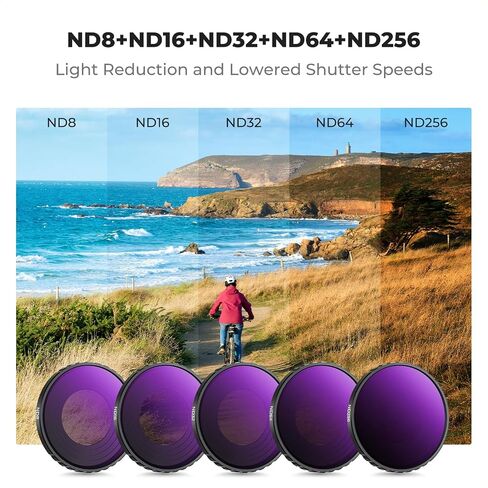 K&F Concept Black Diffusion 1/4 Filter for DJI Osmo Action 5 Pro/Osmo Action 4, Creative Mist Cinematic Effect Filters, Multi-Coated/Optical Glass/Aluminum Alloy Frame in Saudi Arabia