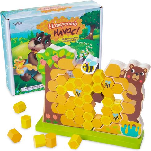 Honeycomb Havoc!|Children's Tabletop Dexterity Board Game for Kids and Toddlers|Developmental Kids Game|Quick 10 Minute Game in Saudi Arabia