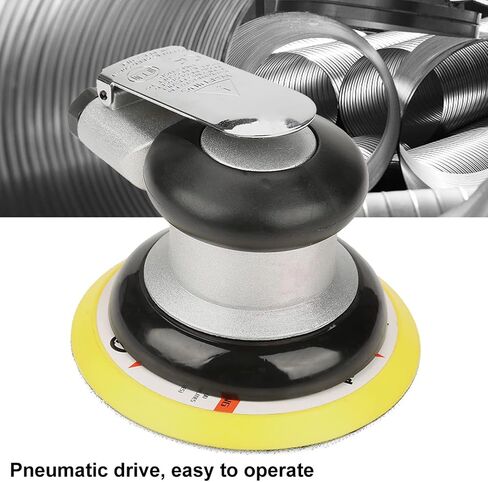 Air Sander, Air Sander AT-780 5inch/4inch Air Random Orbital Sander Round Polisher Pneumatic Hand Sanding Tool for Surface, Random Orbit Sanders (4 Inches) in Saudi Arabia