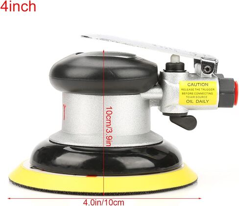 Air Sander, Air Sander AT-780 5inch/4inch Air Random Orbital Sander Round Polisher Pneumatic Hand Sanding Tool for Surface, Random Orbit Sanders (4 Inches) in Saudi Arabia
