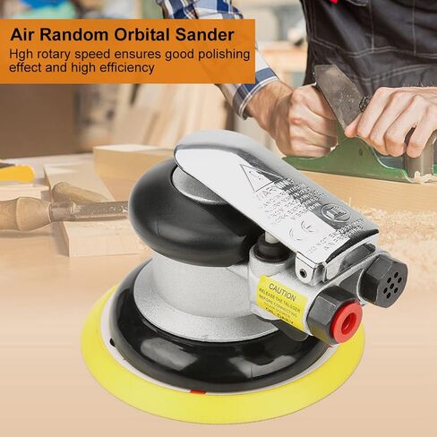 Air Sander, Air Sander AT-780 5inch/4inch Air Random Orbital Sander Round Polisher Pneumatic Hand Sanding Tool for Surface, Random Orbit Sanders (4 Inches) in Saudi Arabia