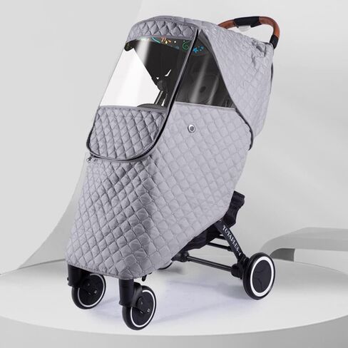Winter Stroller Rain Cover Warm Windproof Stroller Weather Shield Universal Stroller Accessory,Protect from Rain Snow Wind Dust Sun in Saudi Arabia