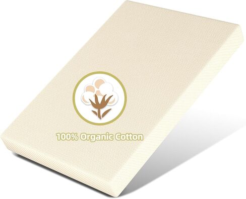 3 Inch 38x26 Mini Crib Mattress, No Gaps Edge Reinforcement High Density Foam, Fit to Baby Mini Bed, Odorless and Steady, Certipur-us and Oeko -tex Certified, Elephant in Saudi Arabia