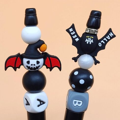 9PCS Stereoscopic Silica Gel Beads Cute Animals Silicone Beads Set,Silicone Beads for Pen and Keychain Making,Silicone Beads Bulk Polygonal Assorted Beads for DIY Bracelet Necklace Jewelry Making in Saudi Arabia