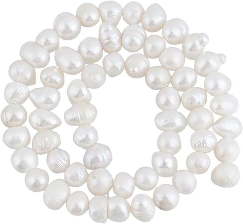 168pcs طبيعية مثقف للمياه العذبة لؤلؤة بيج بيضاوي الخرز لؤلؤة صغيرة ثقب لؤلؤة حبات لؤلؤة لؤلؤة للأقراط أساور صنع المجوهرات in Kuwait