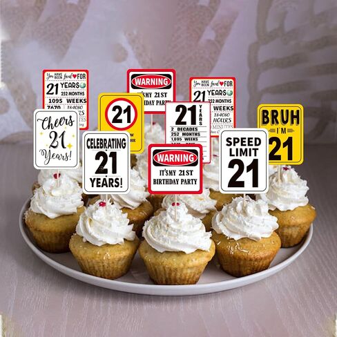 Rsstarxi 40 Pack 17th Birthday Cupcake Toppers Cheers to 17 Years Out Single Digits Cupcake Picks Bruh I'm 17 Speed Limit 17 It's My 17th Birthday Cake Decorations for Boys Girls Birthday Party Decors in Saudi Arabia