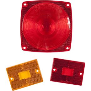 Blazer International B9423A Rectangular Replacement Lens, Amber