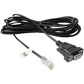 APC AP940-1525A UPS Communications Smart-UPS Signalling Serial RS-232 Cable DB9 to RJ45 (RJ50) - Same as AP940-1525C and AP940-0625A But a Longer Cable