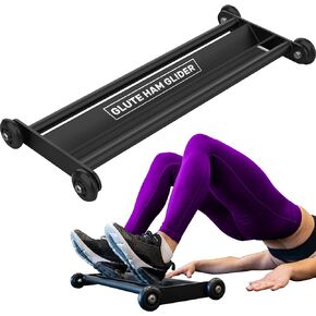 Bells of Steel Glute Ham Glider - Commercial and Home Gym Multi-Function Ab Glute Machine - Heavy Duty Ab Glider Machine for Hamstring Curl, Abdominal and Leg Workouts