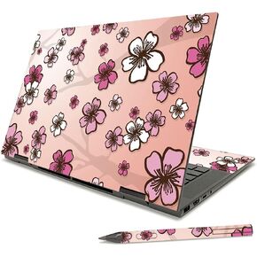 MIGHTY SKINS Skin Compatible with HP Envy x360 15" (2021) - Cartoon Bloom | Protective, Durable, and Unique Vinyl Decal wrap Cover | Easy to Apply, Remove, and Change Styles | Made in The USA