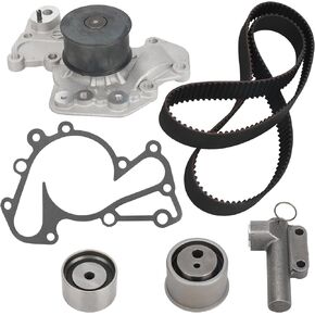 BRTEC طقم حزام لضبط توقيت المحرك مع مضخة مياه ل 2001-06 لشركة هيونداي سانتا 1999-05 لشركة هيونداي سوناتا 2003-08 لشركة هيونداي تيبورون 2005-09 لشركة هيونداي توكسون 2001-06 لكيا أوبتيما 2005-10 سبورتاج
