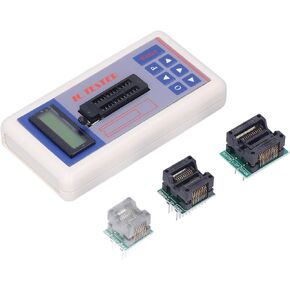 Multifunctional IC Transistor Tester, Integrated Circuit Tester with 5V 3.3V AUTO Modes for Microelectronics Engineers (with Terminal) ic Tester chip capacitance ic Tester Professional in Saudi Arabia