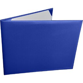 Happy Secret Diploma Cover 8.5''x 11'' Diploma Holder Graduation Certificate Holders Certificate Covers Smooth Leather (Black)