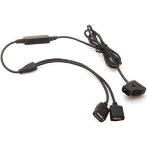 14.8v D-Tap to 5V USB DC 2A Power Cable Mobile Phone Charger Power Cable for Mobile Phone Pad V Lock Camera Battery