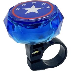 جرس الدراجة الماسي الدوار لدراجة الأطفال، جرس دراجة بصوت عالٍ للأطفال والبنات والأولاد in Kuwait