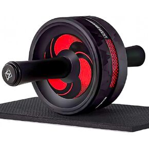 CKDCARES Ab Roller لمعدات تمارين البطن - آلة تمرين المعدة للرجال والنساء عجلة آب رولر مع حصيرة - معدات تدريب لقوة البطن والقوة الأساسية للمنزل وصالة الألعاب الرياضية | سهلة ل in Kuwait