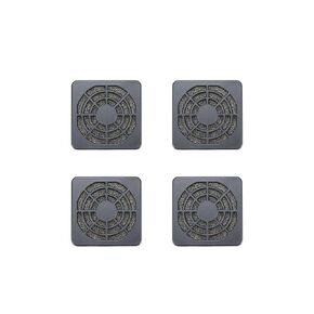 4 Pcs Computer Fan Dust Filter Cover 50x50mm Fan Filter Grill Cooling Fan