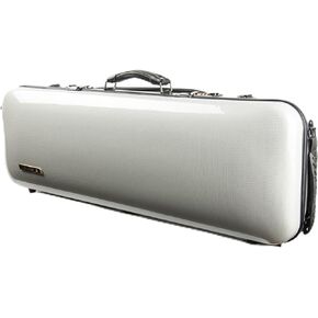 4/4 Full Size Violin case High-Strength Carbon Fiber Rectangular Violin Music Bag With Combination Lock and Extra Bag Black Violin Hard Case (VB-Square-Black Stripe spot)