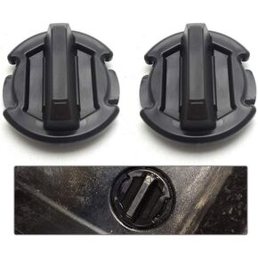 BUNKER INDUST 2 Pcs Twist Floor Drain Plug Trap Seal for 2014/2015/2016/2017/2018/2019 Polaris RZR XP 1000 900 XP 4 Turbo General 8414694