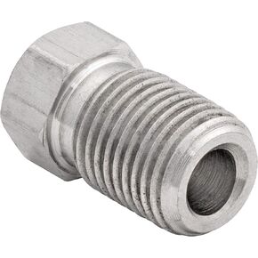 4LIFETIMELINES Stainless Steel Brake Line Tube Nut, 3/16 (M10x1.0 Inverted), Bag of 10 in Kuwait