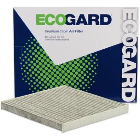 ECOGARD XC10476C Premium Cabin Air Filter with Activated Carbon Odor Eliminator Fits Nissan NV200 2015-2017