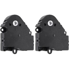 uxcell 2pcs HVAC Air Door Actuator Heater Blend Door Actuator for Chevy Silverado Tahoe Suburban for GMC Envoy Sierra Yukon for Cadillac for Buick AC Heater Actuator No.89018365/52402588