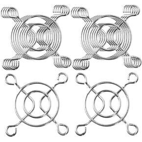 uxcell 10 Pcs Fan Grill 40mm Metal Cooling Fan Finger Guard Protective Small Fan Grill for PC Computer