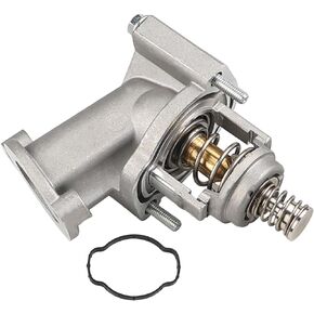 Aluminium Engine Coolant Thermostat Housing Compatible with 2016-2022 Chevy Camaro, 2017-2022 Chevy Colorado/GMC Canyon, 2016-2019 Cadillac ATS/CTS, Cadillac CT5/CT6, Replacement for 15-81889