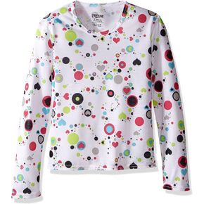 Hot Chillys girls Youth Pepper Skins Print Crewneck