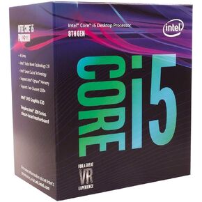 Intel Core i5-8400 Desktop Processor 6 Cores up to 4.0 GHz LGA 1151 300 Series 65W