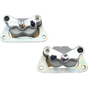 M MATI 1911529 1911530 Front Left Right Brake Calipers W/Pads for Polaris Outlaw 450 525 RZR 570/570 S RZR 800/ S 800