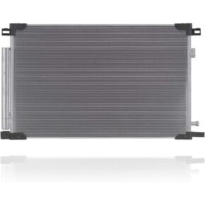 A/C Condenser - Pacific Best Inc. Fit/For 30105 18-23 Toyota Camry (North America Built), 19-23 Avalon, RAV4 - With Receiver & Dryer - 884A006020