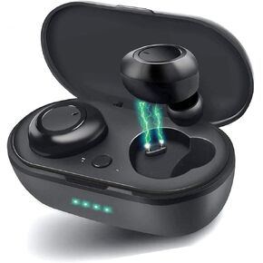 Wireless Earbuds Bluetooth in Ear Light-Weight Headphones Built-in Mic, IP7 Waterproof, Immersive Premium Sound Long Distance Connection Headset Speaker with Charging Case, for Sport,and Running in Kuwait
