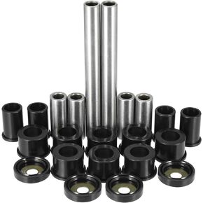 Motoforti Front Upper and Lower Control Arm Bushings Kit Suspension for Honda 500 Foreman Rubicon TRX500 FA TRX500 FGA TRX500 FPA 4x4 2001-2017