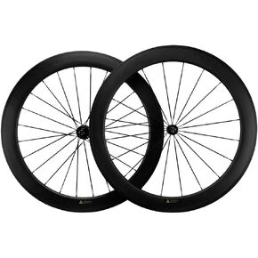 Bike Carbon Wheels 60mm Depth 25mm Width Clincher Wheelset 700c Road Cycling Rim