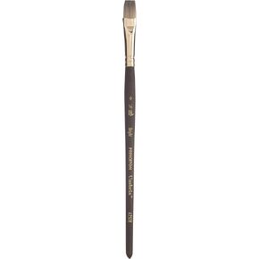 Princeton Umbria Short Handle Synthetic Paint Brush for Watercolor, Acrylic and Oil, Series 6250, Bright, 4