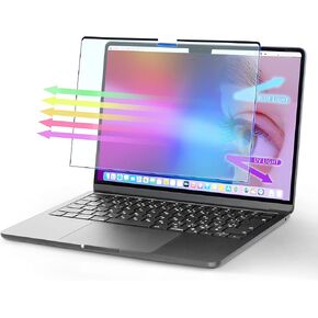 EZ-Pro Screen Protector Magnetic Blue Light Screen Protector for 13 inch Macbook Air M1 Chip (Released in 2018-2023), Anti Blue Light, Anti-Glare and Anti Fingerprint