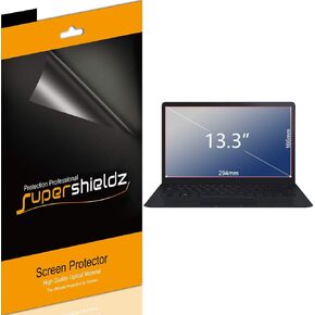 Supershieldz (3 Pack) Designed for Universal 13.3 inch with 16:9 Aspect Ratio Laptop Screen Protector, (294mm X 166mm Screen Size Only) Anti Glare and Anti Fingerprint (Matte) Shield