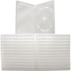 (25) Empty Standard Clear 14MM Replacement Boxes - Compatible with PlayStation 3 (PS3) - #VGBR14PS3CL in Kuwait